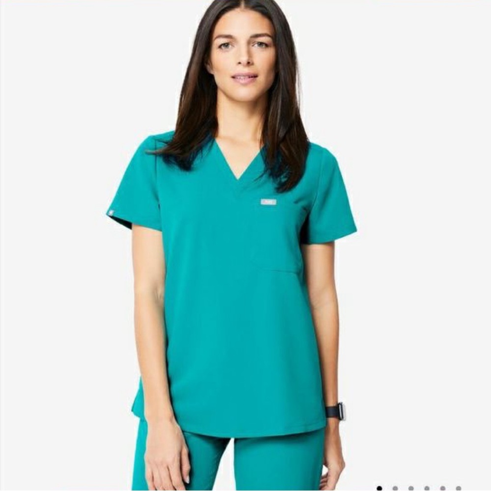 FIGS LIMITED EDITION COLOR 
Catarina Teal Scrub Tops